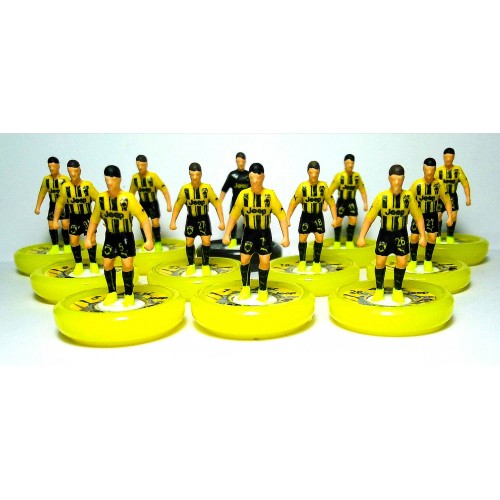 Subbuteo Andrew Table Soccer AEK Athens 2014-15 on WSB Professional Bases